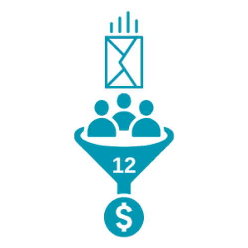 Email Funnels automation 12 X strategy with content writing (once a month)